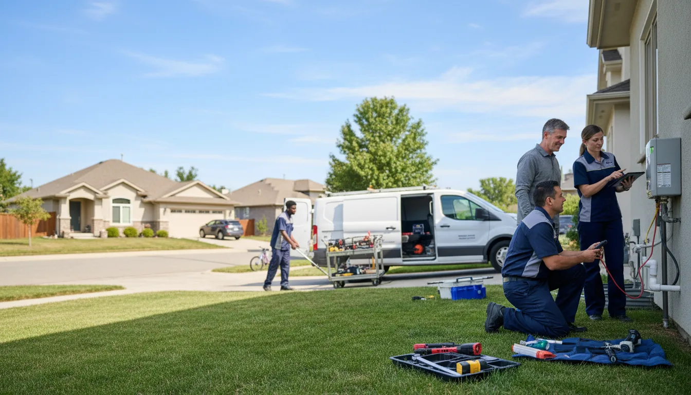 Tankless water heater service in Chireno, TX